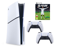 Sony PlayStation 5 Slim+ DualSense White + EA SPORTS FC 25 - 1278369 - zdjęcie 1